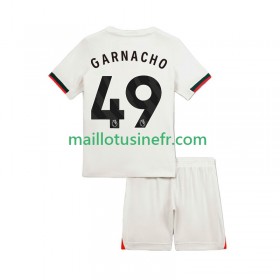 Maillot de Foot Chelsea Alejandro Garnacho 49 Extérieur 2025-26 - Enfant